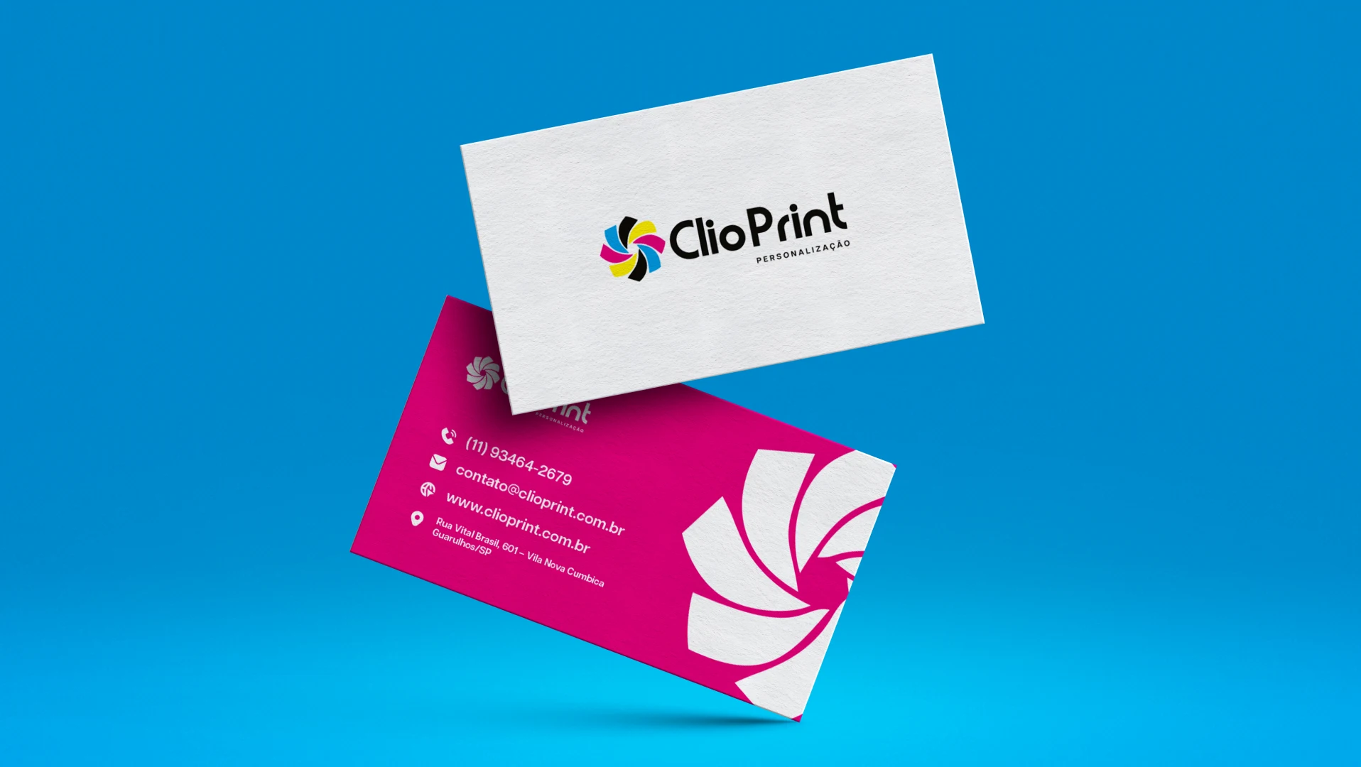 Identidade visual ClioPrint Personalização