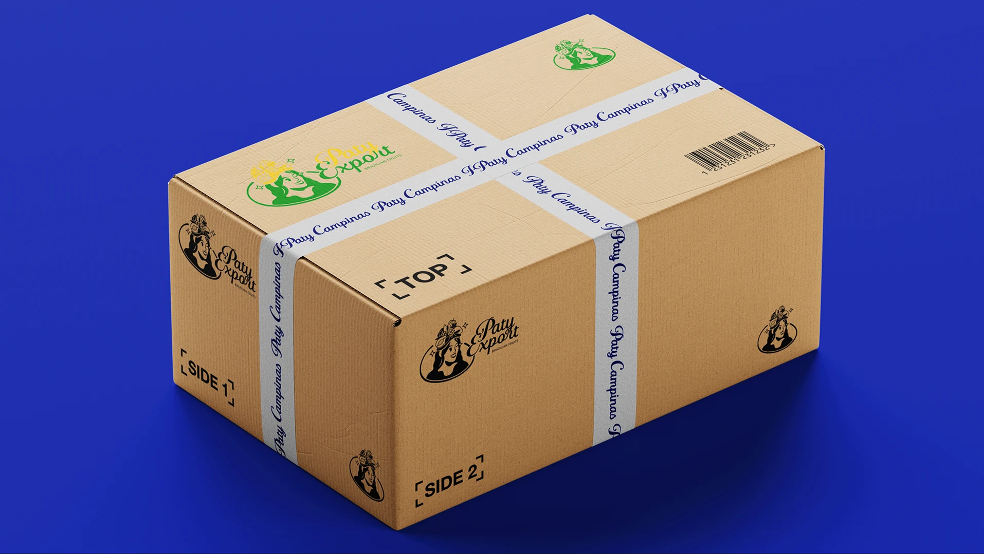 Identidade visual Comercial Paty