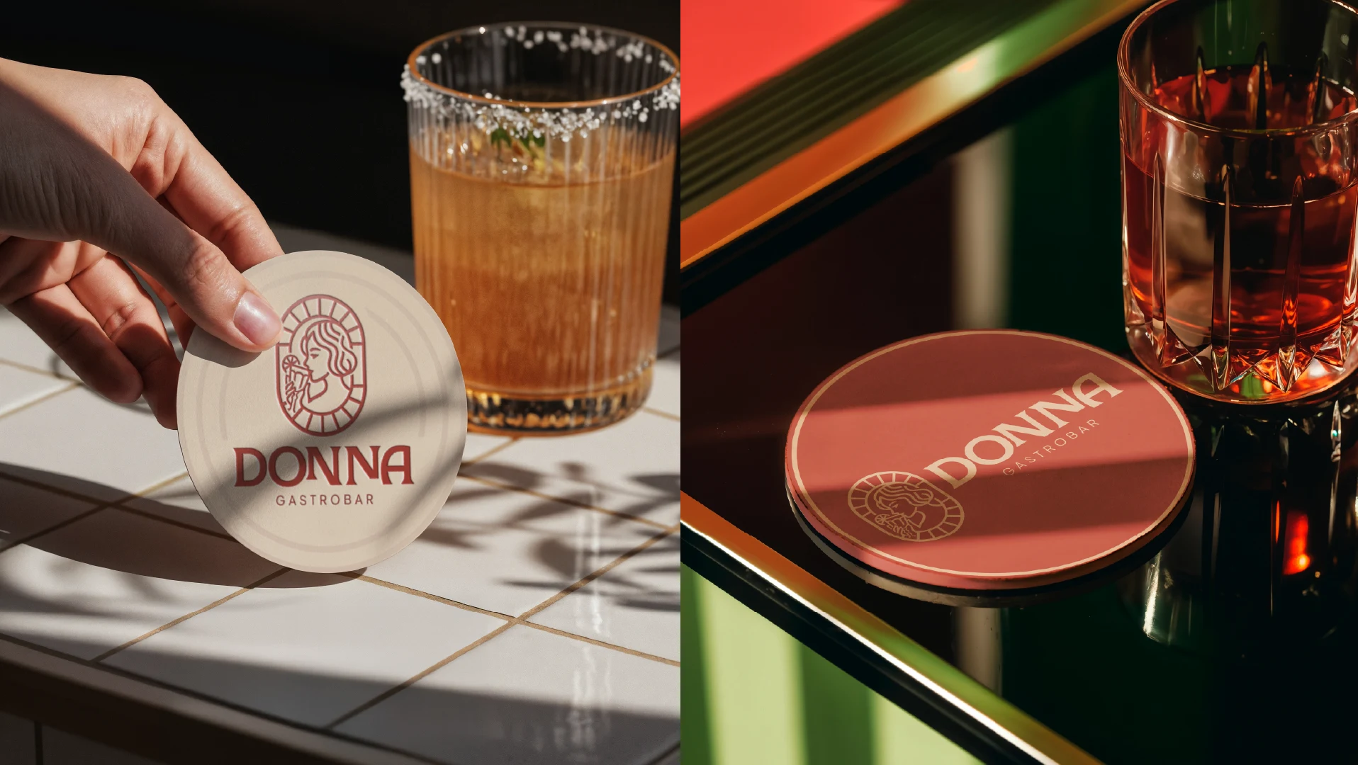 Identidade visual Donna Gastrobar